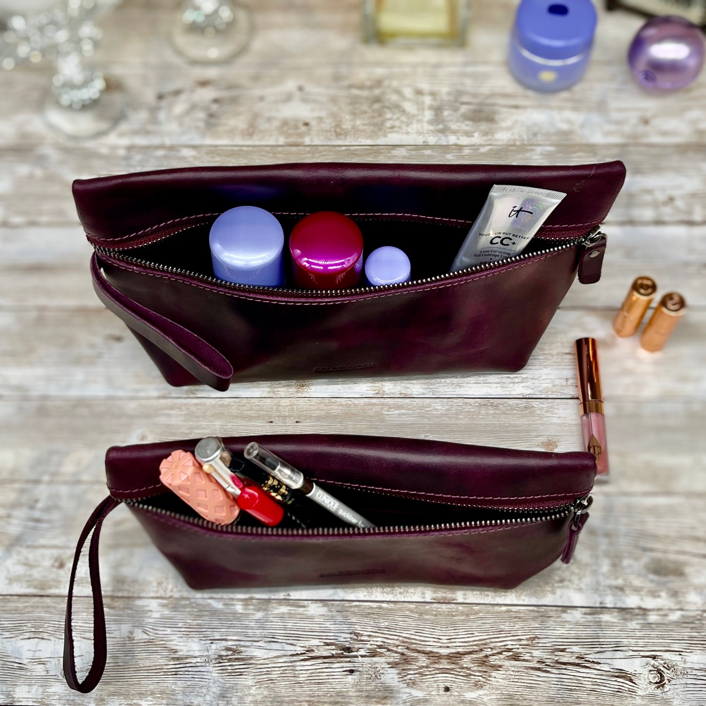 Personalized Toiletry Bag | Toiletry Bag Women | Large toiletry bag | Bridal Gift | Make Up Purse | Cosmetic Pouch | Make Up Organiser