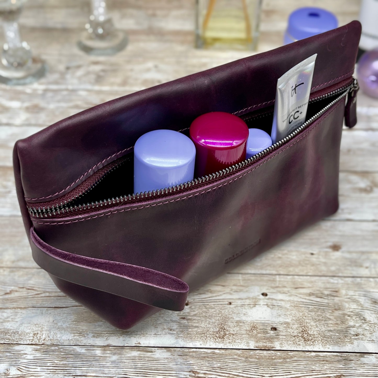 Personalized Toiletry Bag | Toiletry Bag Women | Large toiletry bag | Bridal Gift | Make Up Purse | Cosmetic Pouch | Make Up Organiser