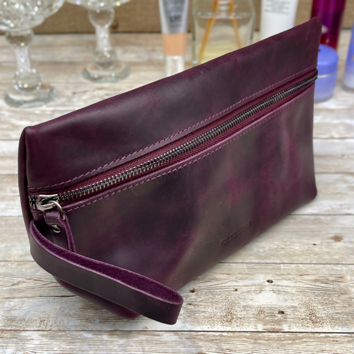 Personalized Toiletry Bag | Toiletry Bag Women | Large toiletry bag | Bridal Gift | Make Up Purse | Cosmetic Pouch | Make Up Organiser