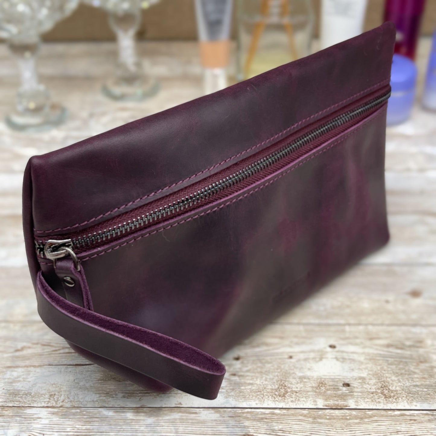 Personalized Toiletry Bag | Toiletry Bag Women | Large toiletry bag | Bridal Gift | Make Up Purse | Cosmetic Pouch | Make Up Organiser