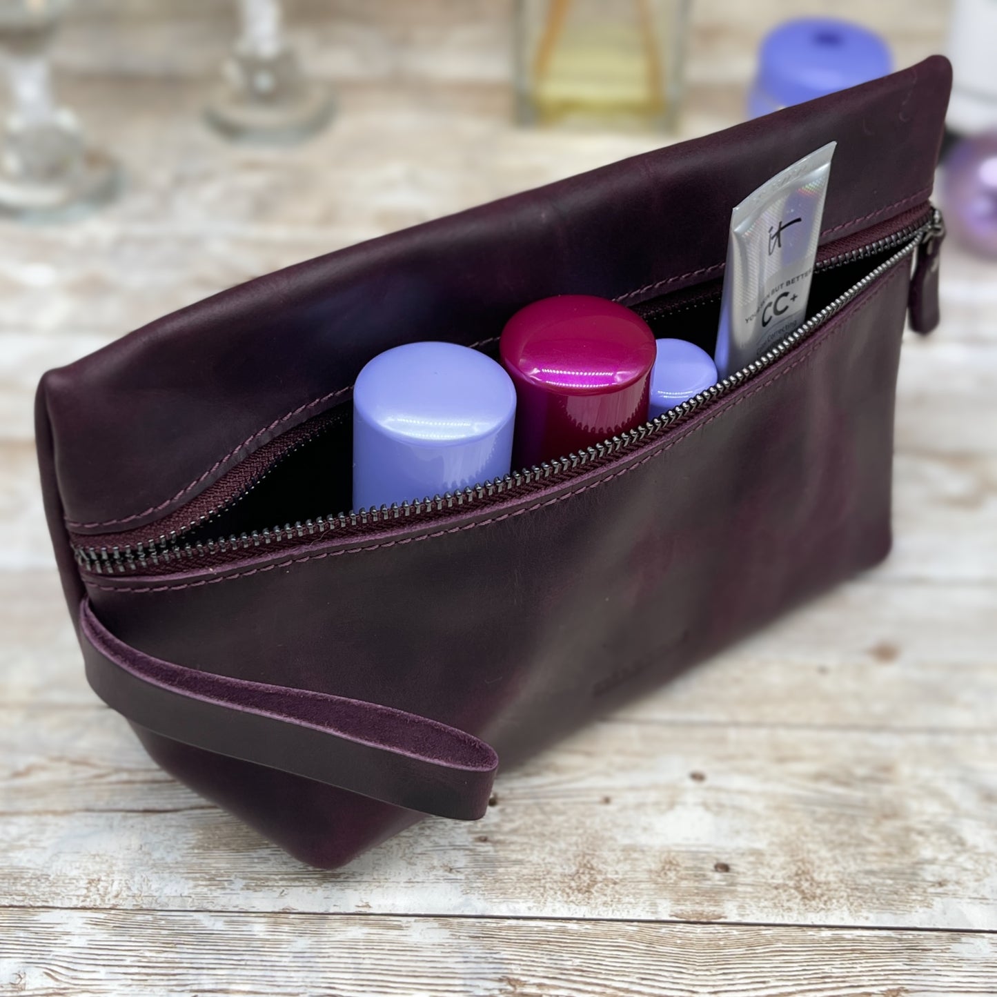 Personalized Toiletry Bag | Toiletry Bag Women | Large toiletry bag | Bridal Gift | Make Up Purse | Cosmetic Pouch | Make Up Organiser