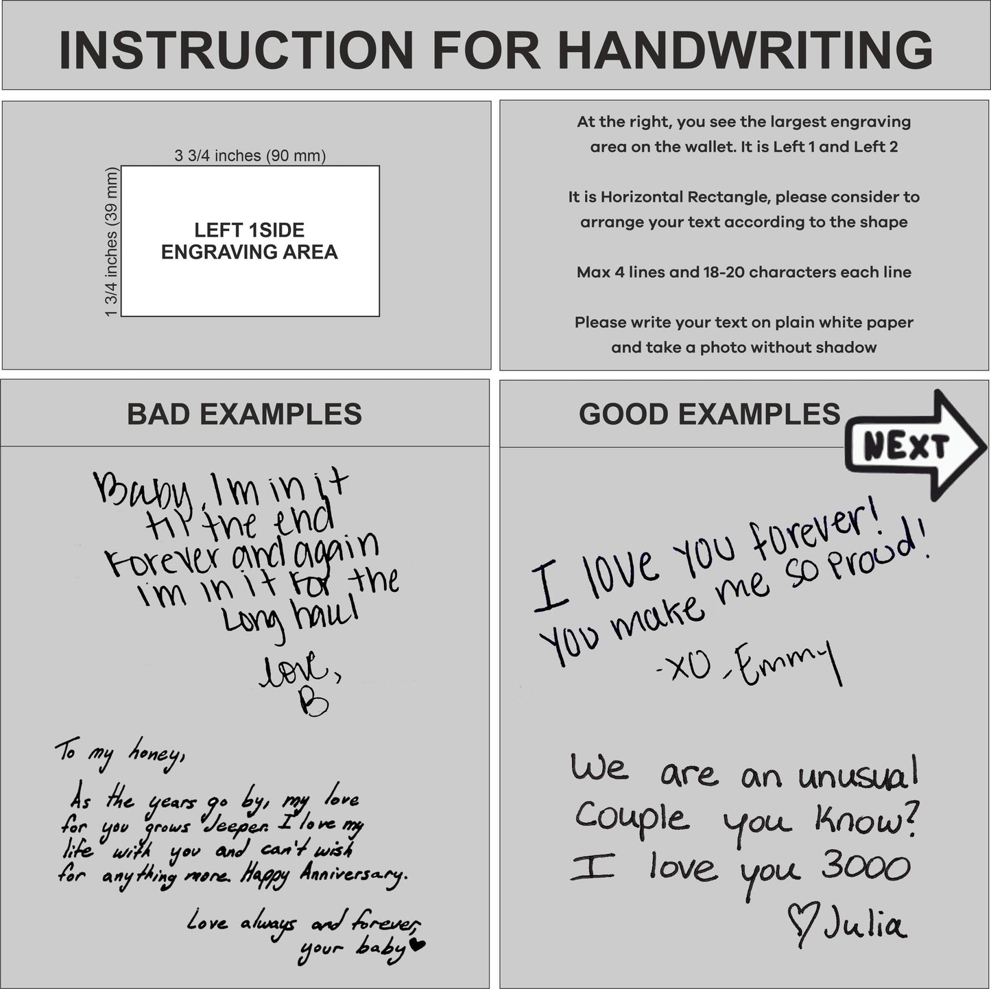 Black Handmade Leather Wallet