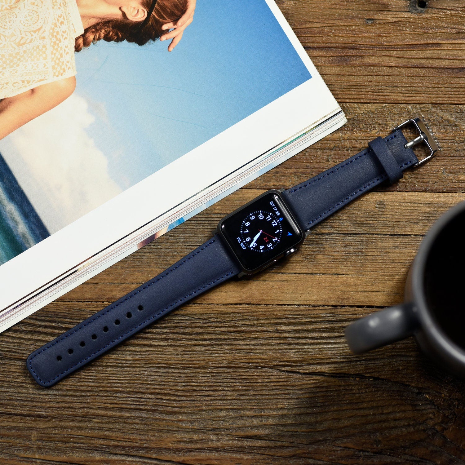 Apple Watch Leather Bands, Apple Watch Band for Man, Apple iWatch