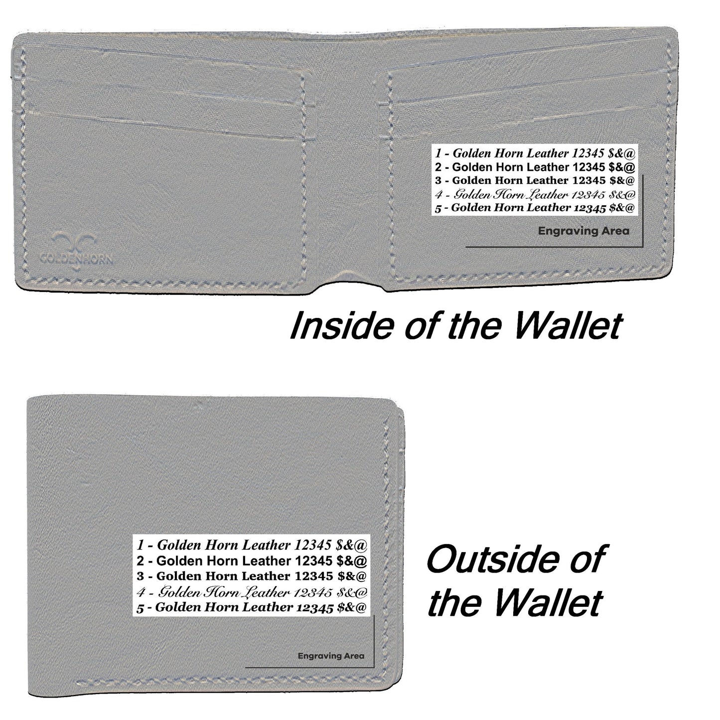 Leather Wallet Personalized for Him, Personalized Gift for Godfather, Customized Handmade Wallet, Father Day Gift