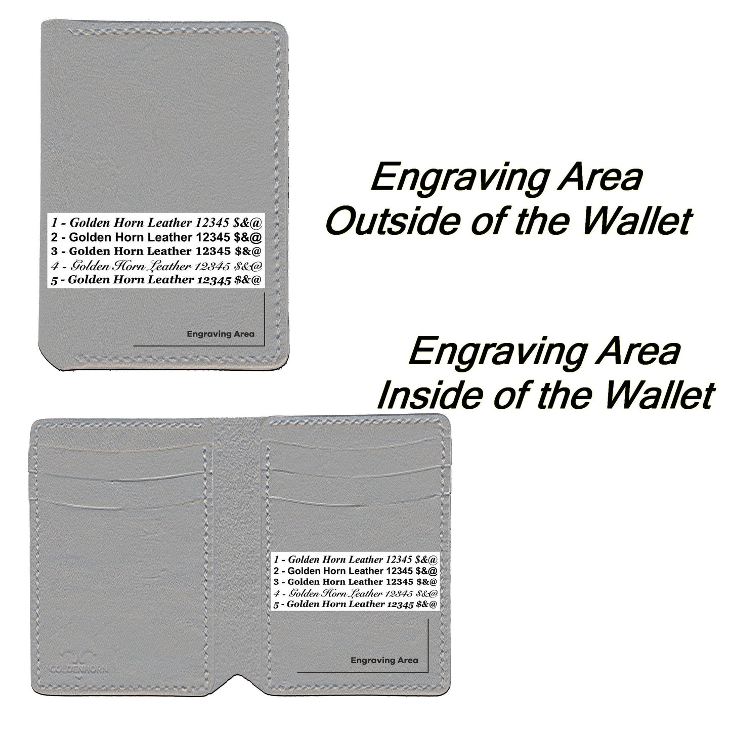 Customized Green Leather Wallet Made From Full-Grain Leather for Anniversary Birthday or Fathers Day Gift For Him