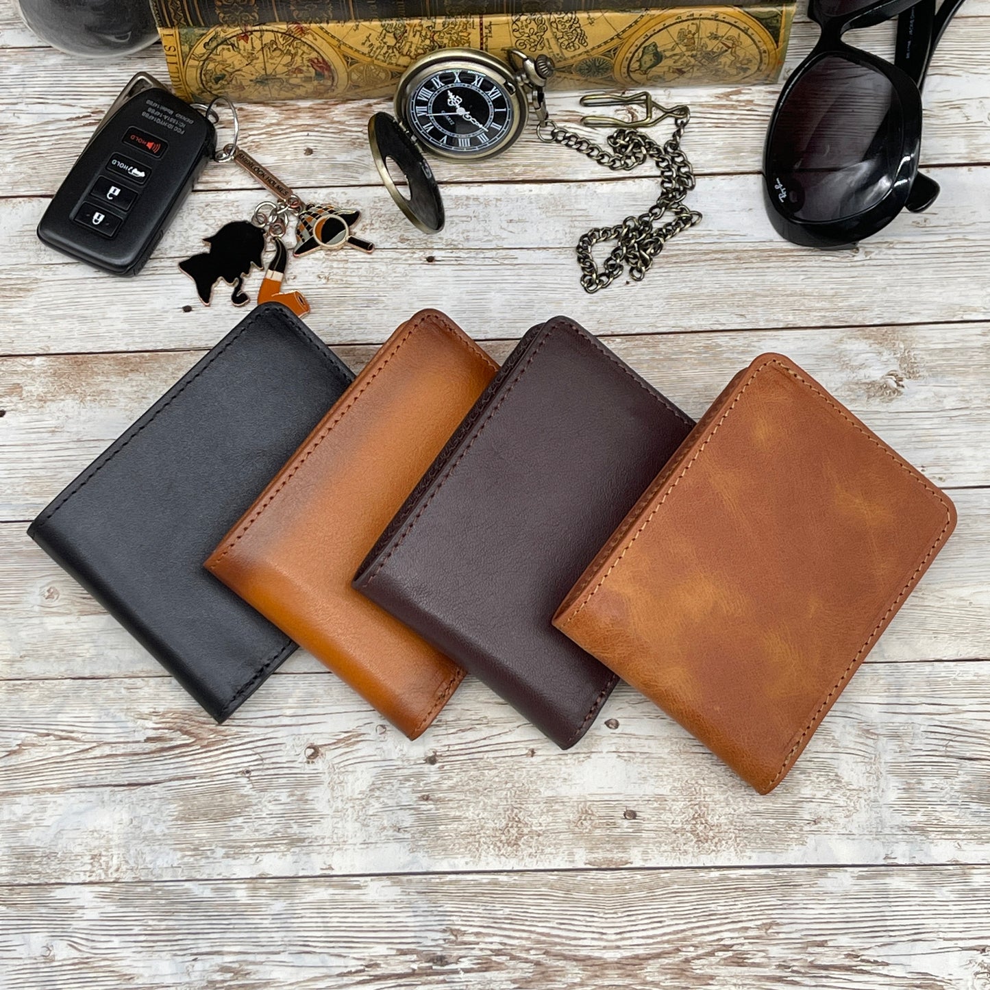 Handwriting Wallet | Personalized Mens Wallet | Customized Mens Leather Wallet | Engraved Mens Logo Wallet | Monogrammed Wallet