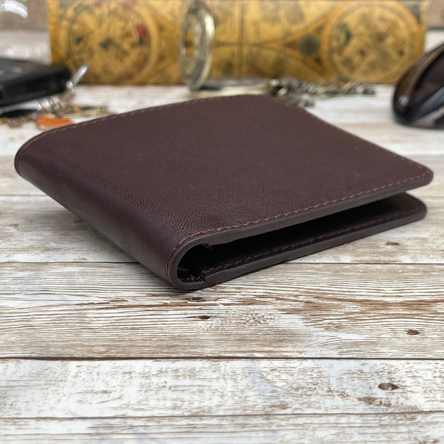 Gift for boyfriend | Personalized Mens Wallet | Gifts for him | Father's Day Gift | Wallet for My Man, Genuine Leather | Gift For Husband