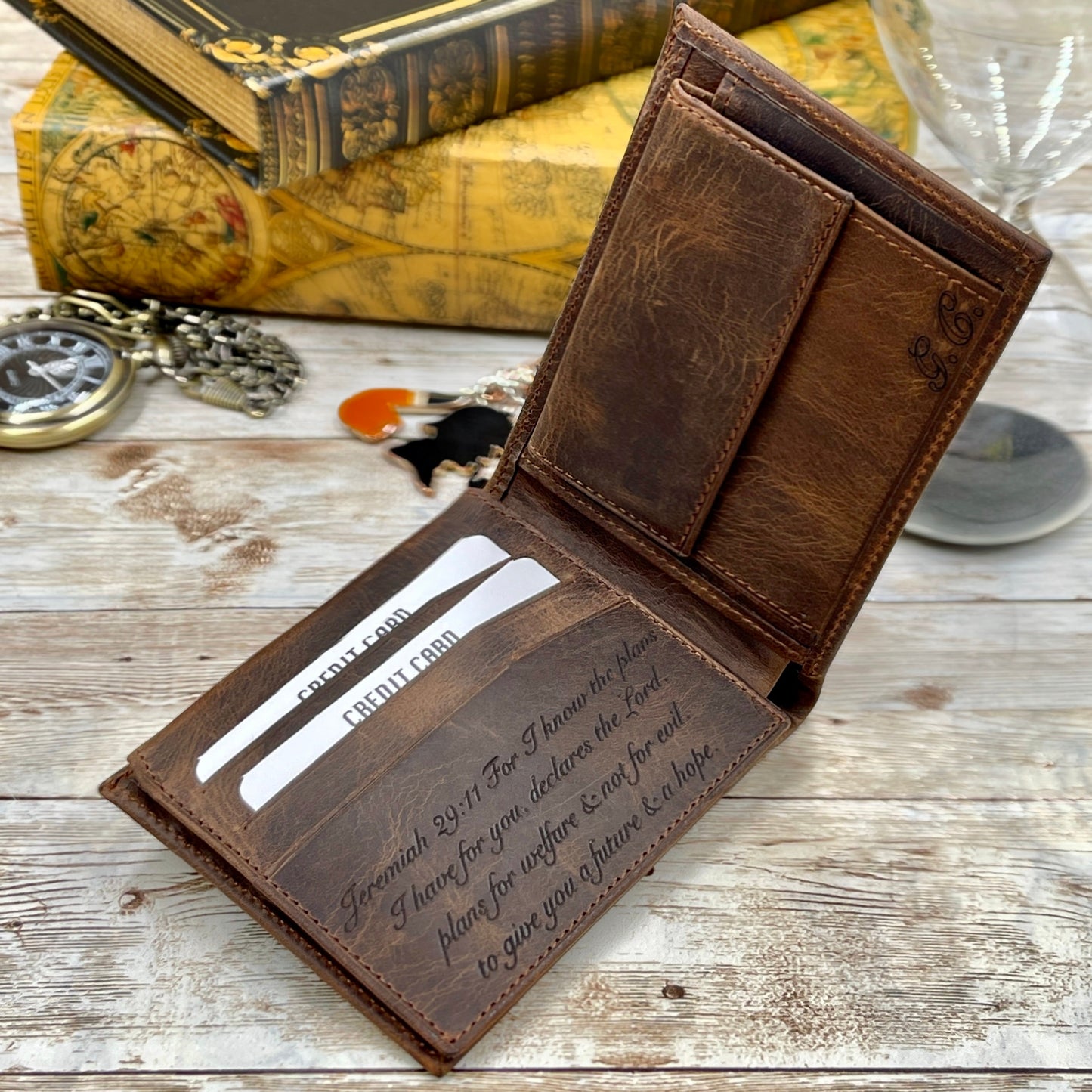 Wallet For Men, Personalized Leather Gifts, Custom Wallets, Anniversary Gift For Him, Husband Wallet, Birthday Gift Men, Engrave Wallet