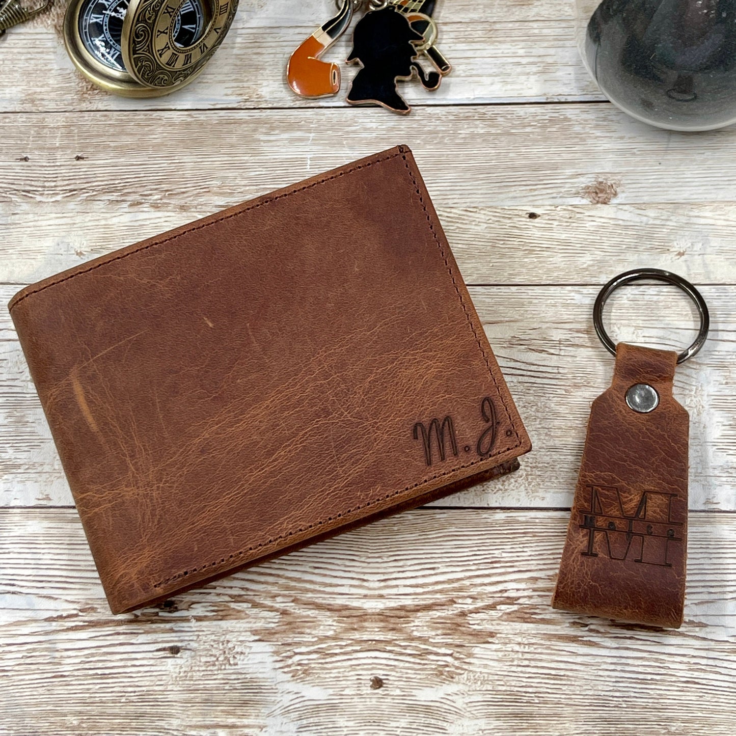 Personalized Leather Wallet | Fathers Day Gift | Handmade Bifold Wallet | Monogrammed Wallet For Men | Engraved Wallet | Customized Wallet