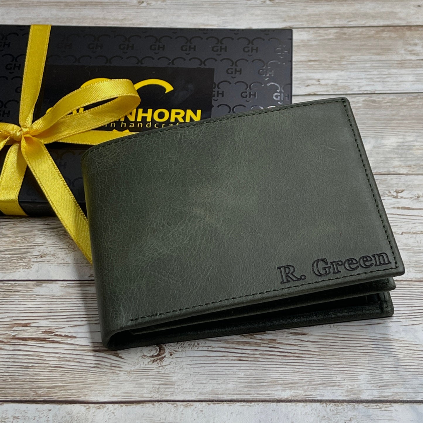 Leather Wallet l Custom Leather Wallet l Anniversary Gift for Him Personalized Mens Leather Wallet l Groomsmen Wallet Gift for Him