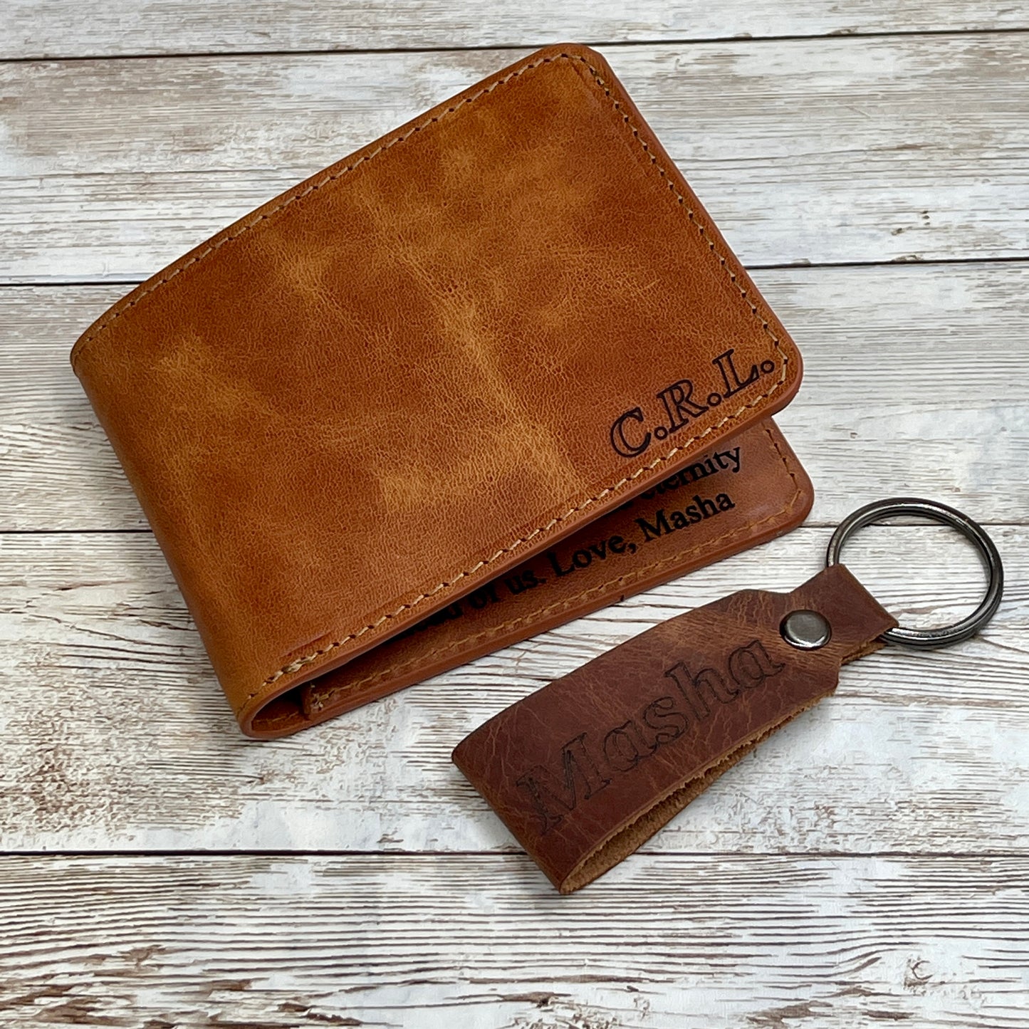 Handwriting Wallet | Personalized Mens Wallet | Customized Mens Leather Wallet | Engraved Mens Logo Wallet | Monogrammed Wallet