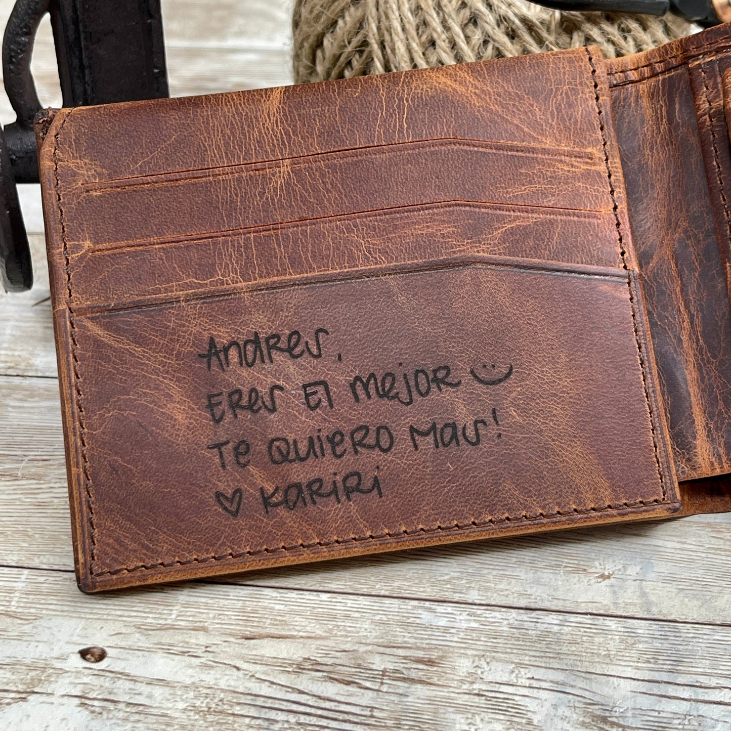 Personalized Wallet Men, Customize Wallet Men, Personalized Wallet, Brown Wallet men, Anniversary Leather Wallet Gift for Him