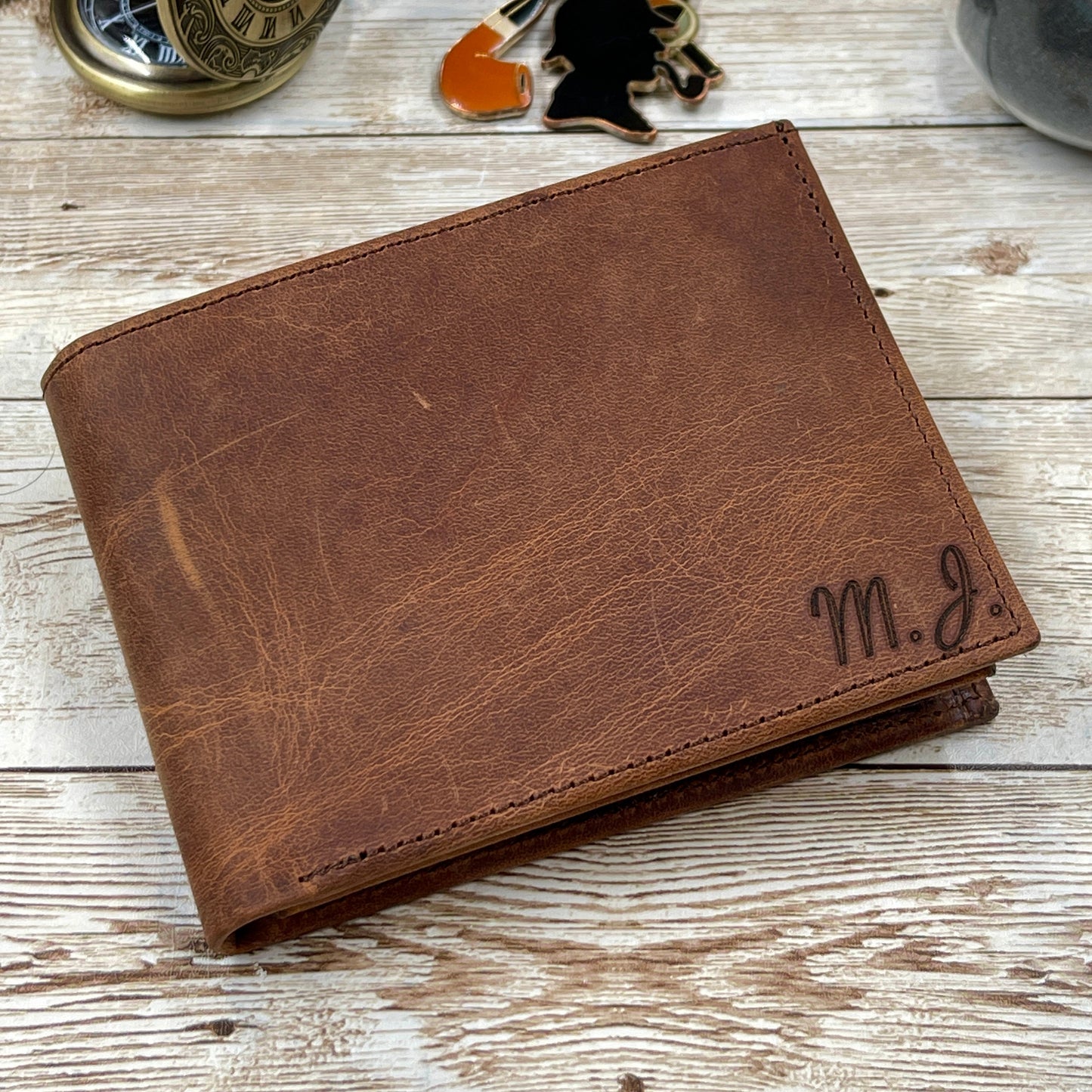 Wallet For Men, Personalized Leather Gifts, Custom Wallets, Anniversary Gift For Him, Husband Wallet, Birthday Gift Men, Engrave Wallet