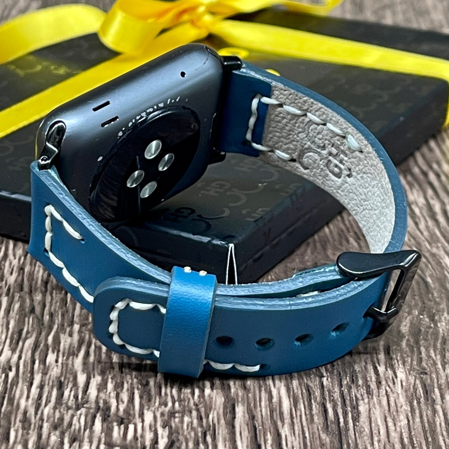Blue Apple Watch Band, Apple Watch Band for Men, Royal Blue Apple iWatch Strap Gift, For Apple Watch Series 1-2-3-4-5-6