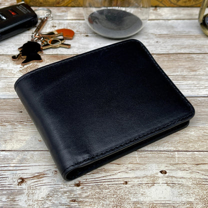 Personalized Men's Wallet | Fathers Day Gift | Custom Engraved Leather Wallet | Groomsmen gift | Monogrammed Leather Wallet | Mens Gift