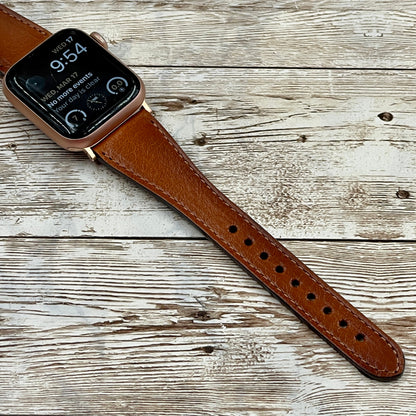 Apple Watch Slim Band, Apple Watch Leather Band, 38mm, 40mm, 42mm, 44mm, Apple Watch Strap, Suitable for Series: 1-2-3-4-5-6 & SE